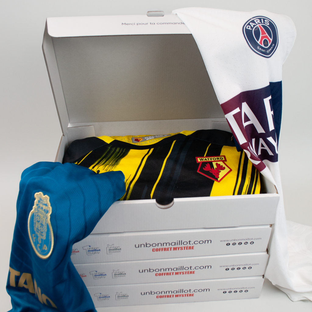Mystery Box Fußballtrikot mit Beflockung - Kinder 9️⃣