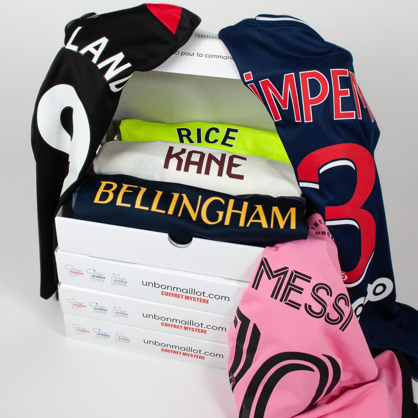 Mystery Box Beflocktes Fussballtrikot 9️⃣