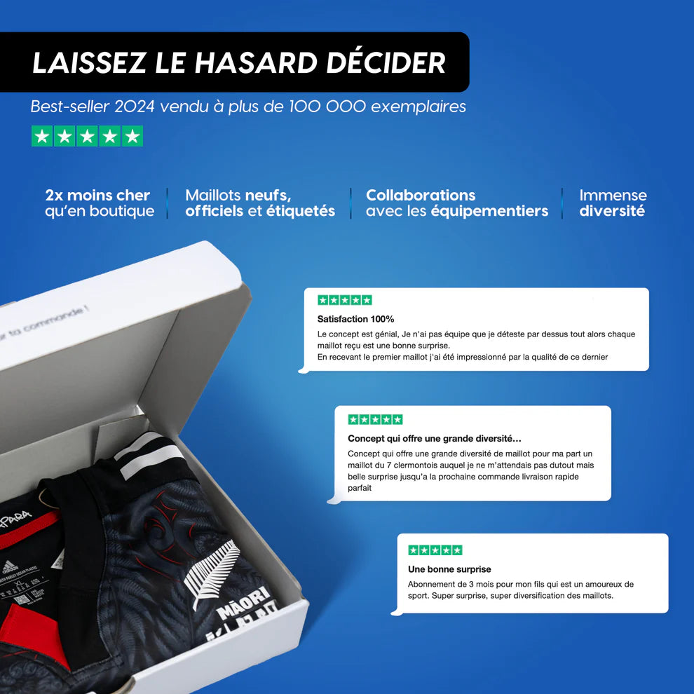 Mystery Box Rugbytrikot 🏉