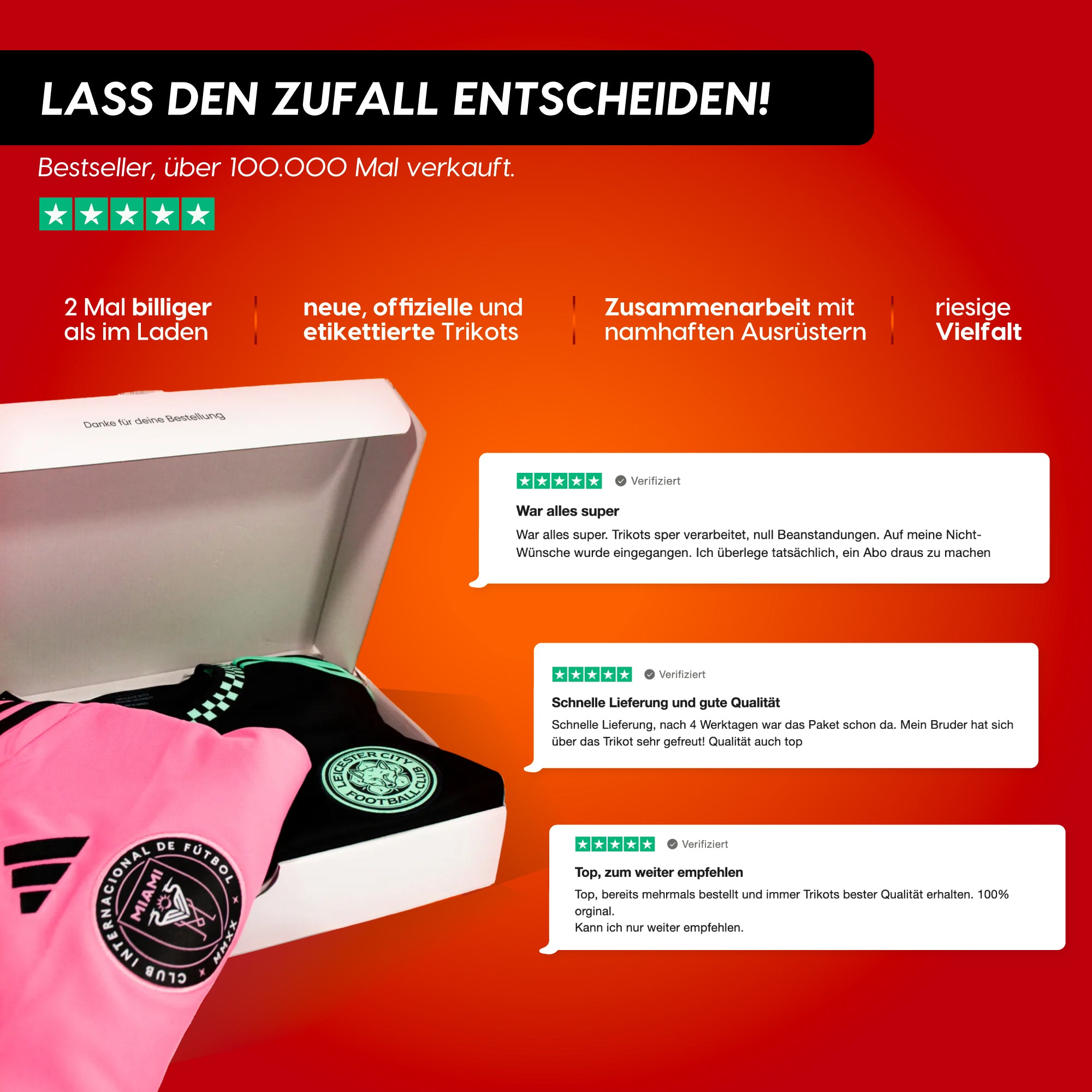 Mystery Box Fussballtrikot 👕