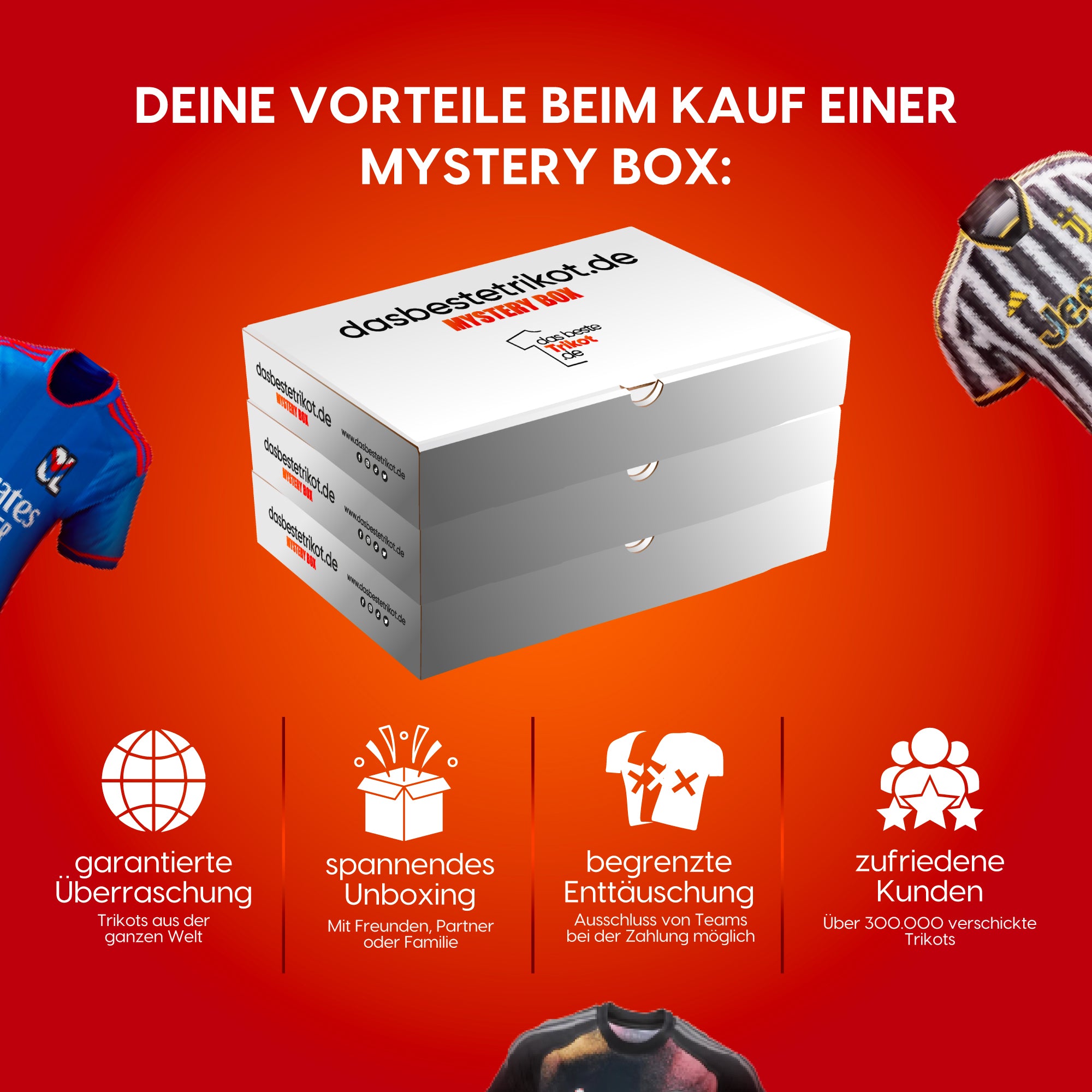 Mystery Box Fussballtrikot 👕