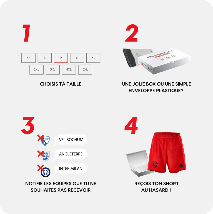 Mystery Box Fußball-Short 🩳
