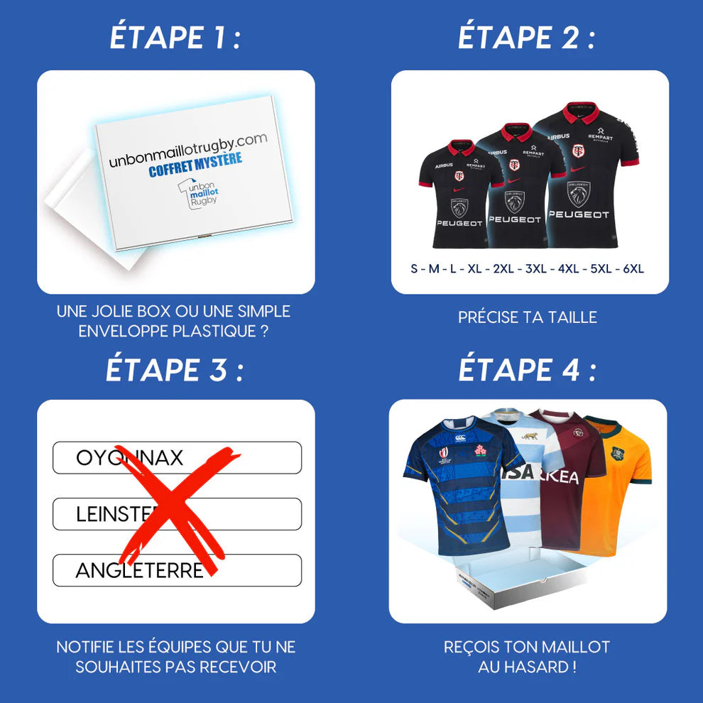 Mystery Box Rugbytrikot 🏉