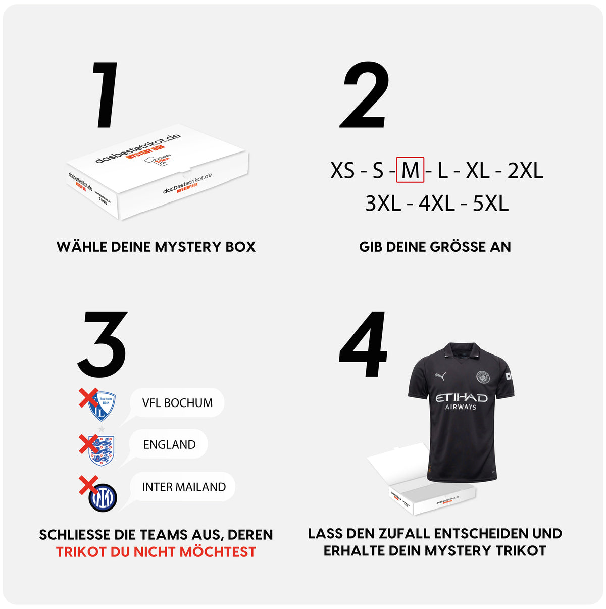 Mystery Box Nationaltrikot ⚽️